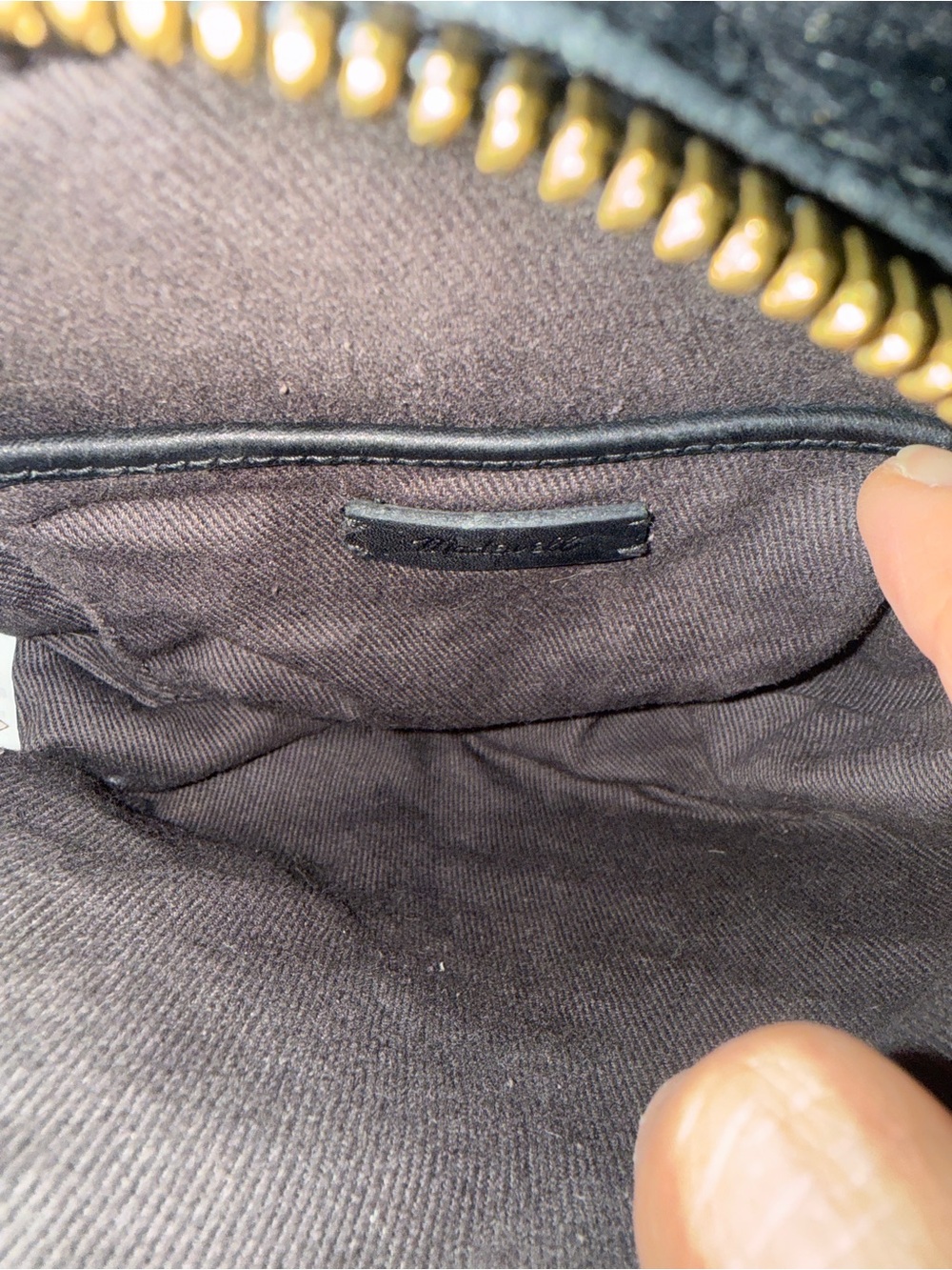 Madewell Black Leather Circular Crossbody Bag - Picture 12 of 16